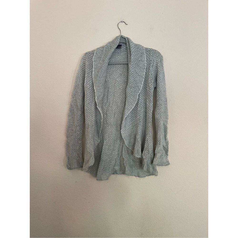 Wooden ships wool and mohair blend knit cardigan size s/m